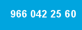 966 042 25 60